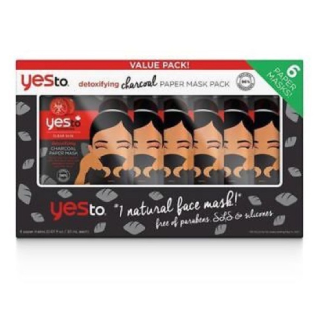 ✨nwt✨say yes to detoxifying charcoal masks